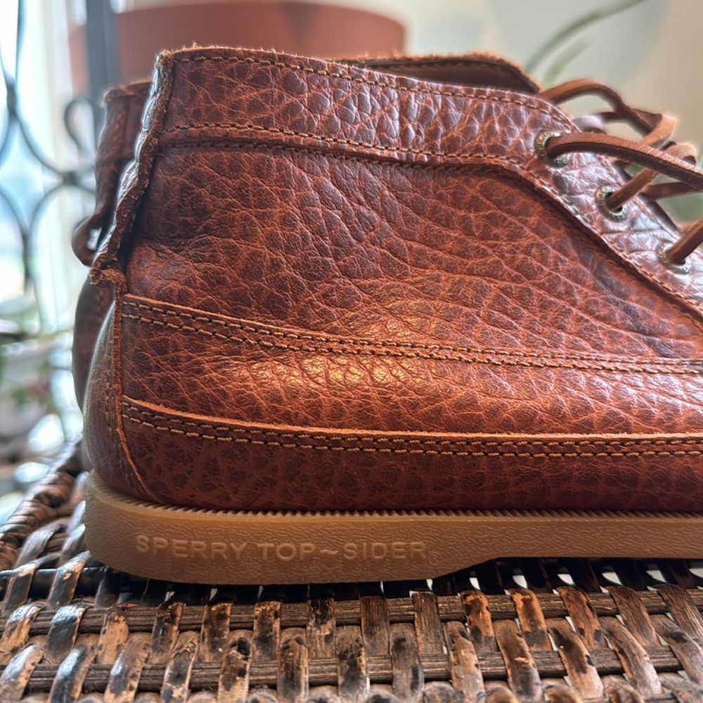 Sperry Brown Chukka Boots - Picture 6 of 7